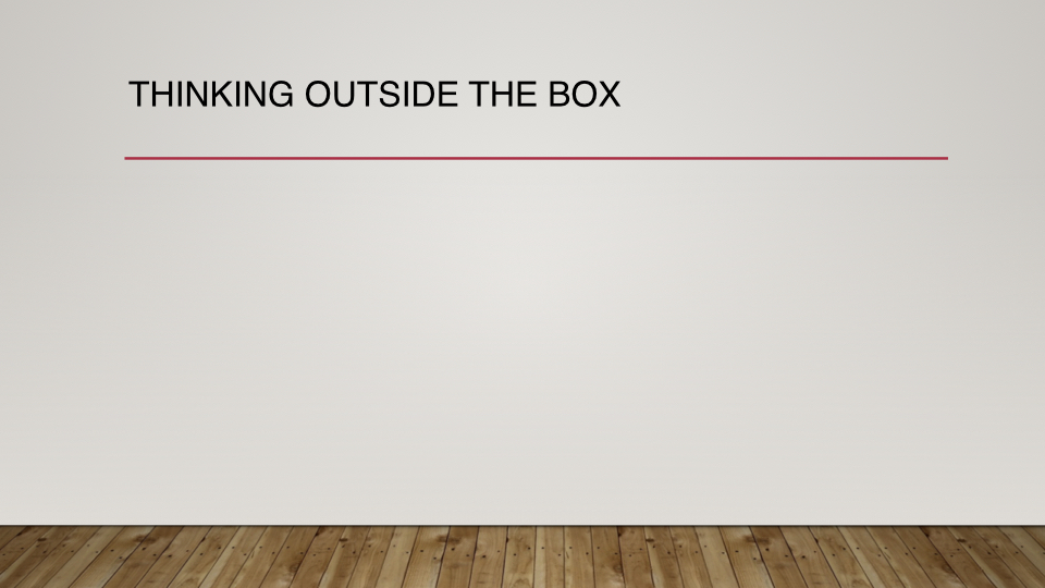 Outside the Box Title Card