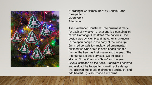 Hardanger Christmas Tree - Bonnie Rahn